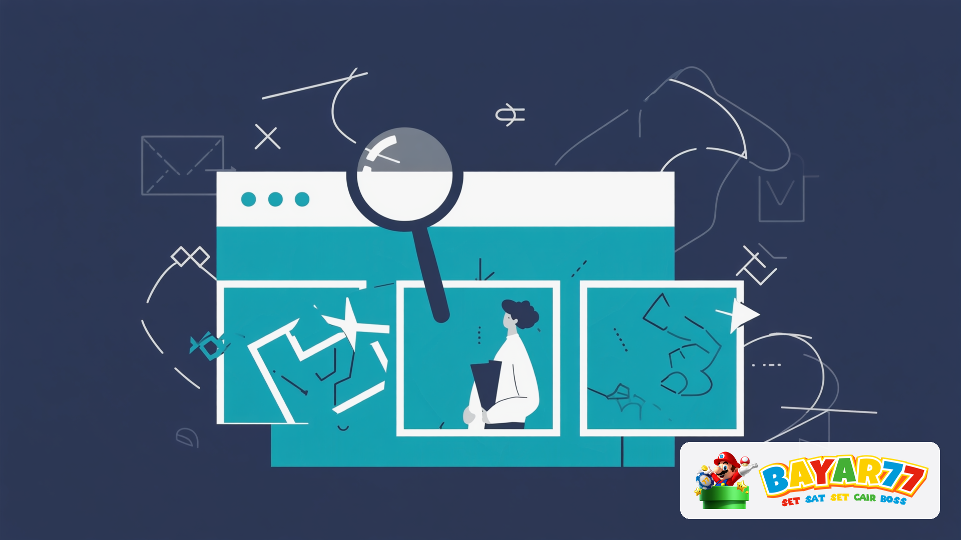 Ilustrasi BAYAR77 : Panduan Menilai Link dan Akses
